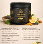 Buy 1 Get 1 Free Lulur Hitam 3S New Formula 250g Niacinamide, Black Rice, Vitamin C & Glycerin