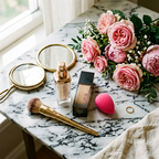 Huda Beauty Ultimate Complexion Set - Foundation, Primer & Beauty Blender Sponge | Professional Makeup Kit