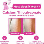 Buy One Get One Free Mee Oow Club 10 Min Painless Body Wax - Orange Hair Removal Powder Mask | Natural Dermatologically Tested