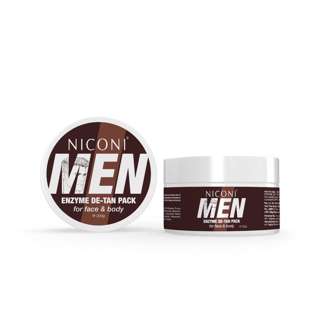 Niconi Men Enzyme De-Tan Pack (300g Each) single