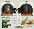 Bundle Rice Water Hair Growth Spray Hair Fall Control & Hair Growth Solution For Men & Women