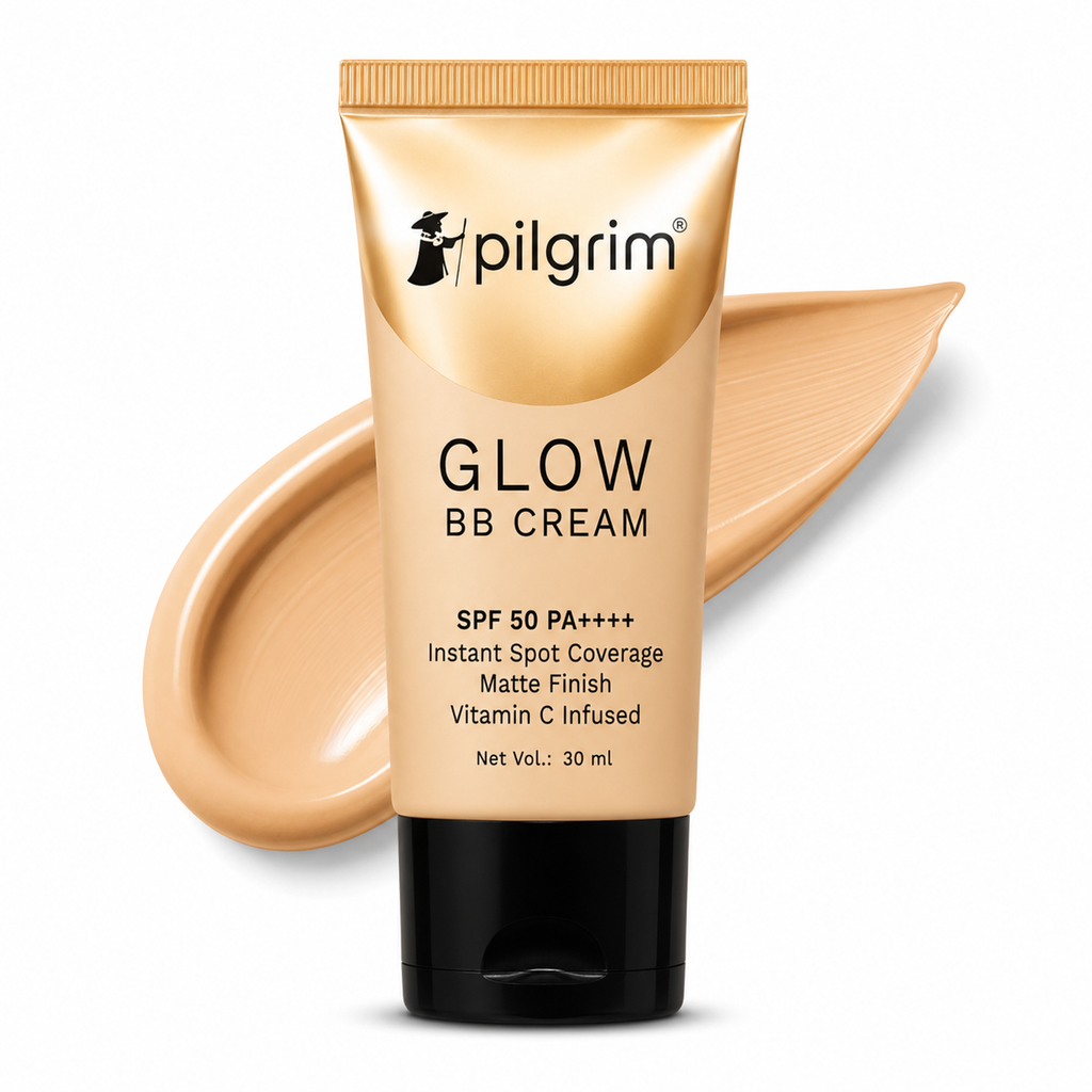 Pilgrim Glow BB Cream SPF 50 PA+++ | Instant Coverage | 30ml