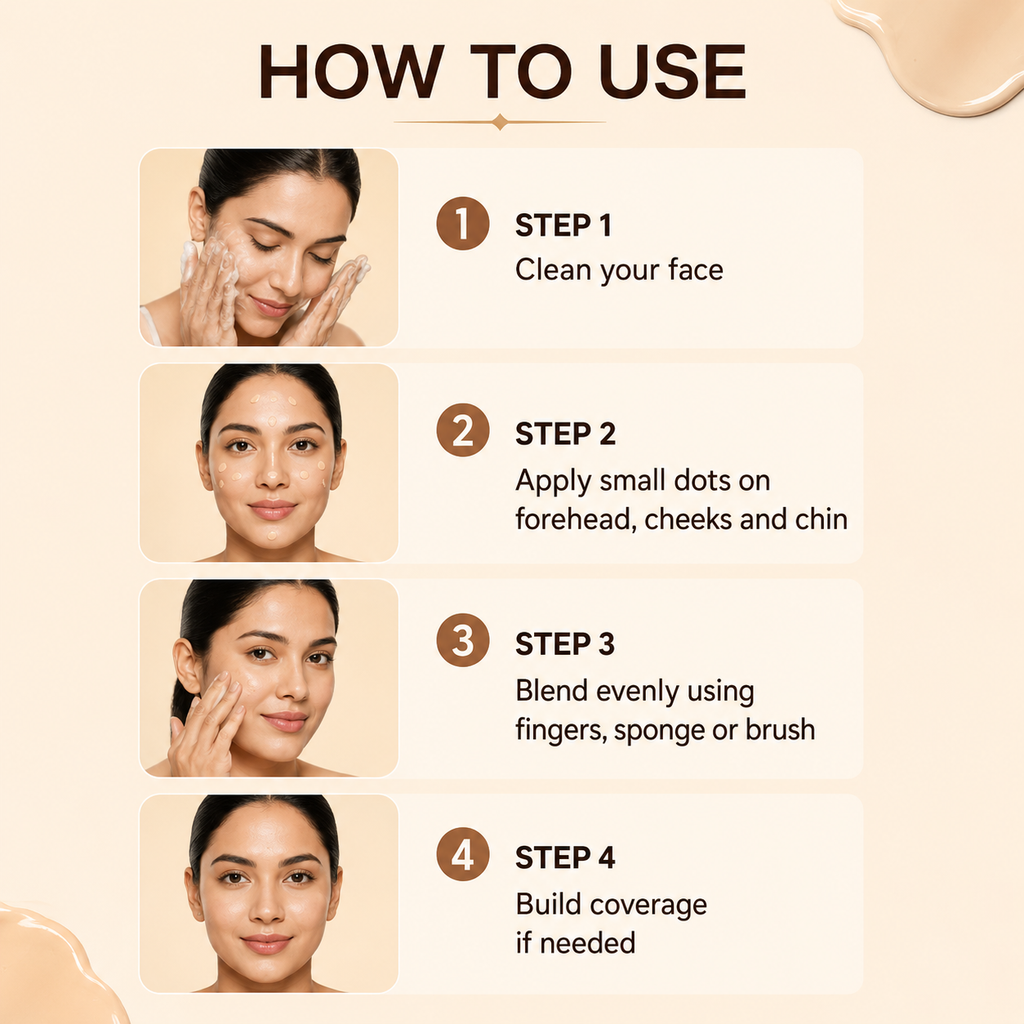 Pilgrim Glow BB Cream SPF 50 PA+++ | Instant Coverage | 30ml