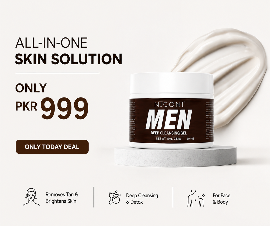 Niconi Men Enzyme De-Tan Pack (300g Each) single