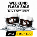 🔥 Buy 1 Get 1 FREE – Niconi Men Enzyme De-Tan Pack (300g Each)