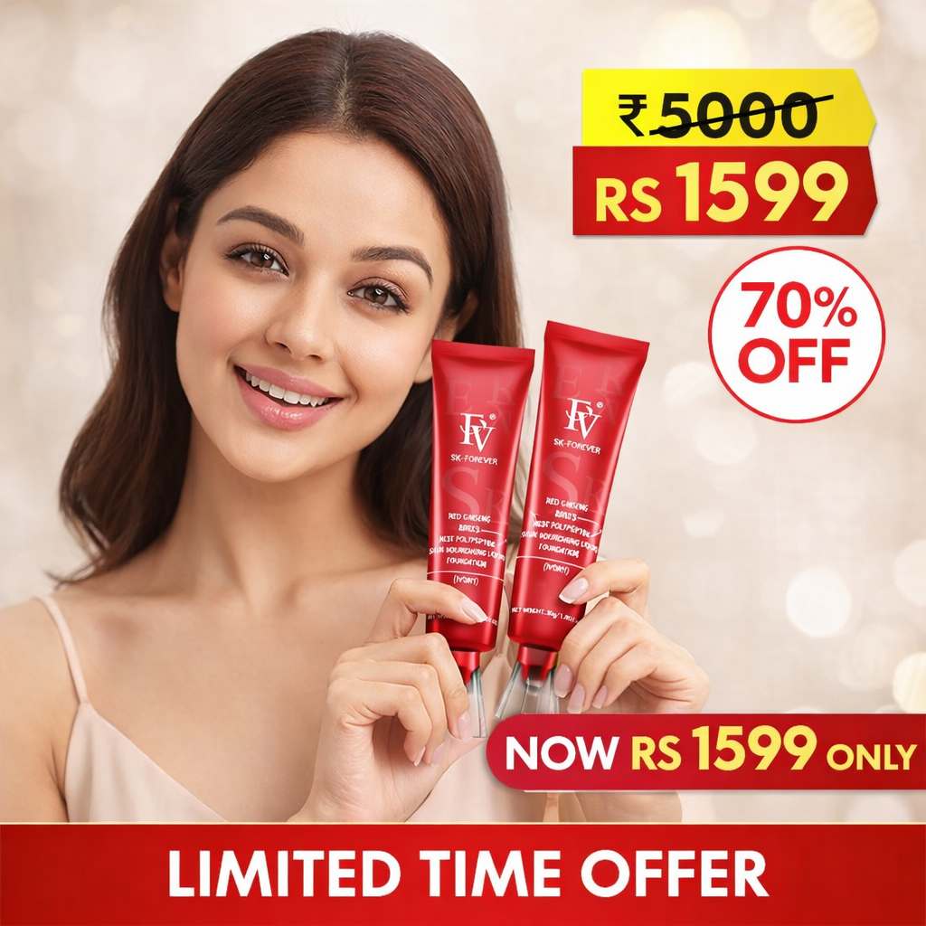 BUNDLE OF 2 FV Waterproof Dewy Foundation with Natural Finish Nourishing 30g