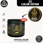 Buy 1 Get 1 Free Lulur Hitam 3S New Formula 250g Niacinamide, Black Rice, Vitamin C & Glycerin