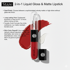 Staze 9To9 Gloss Lock 2-In-1 ( Pack of 3 )
