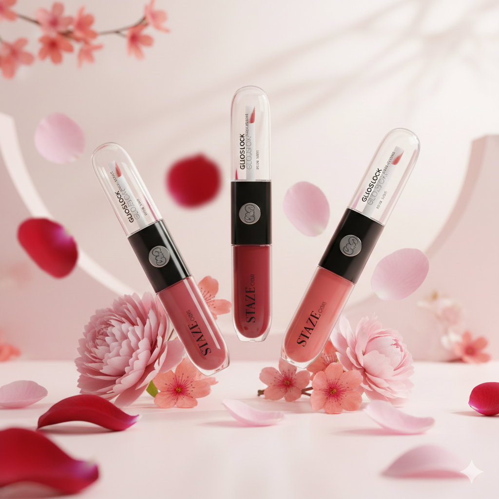 Staze 9To9 Gloss Lock 2-In-1 ( Pack of 3 )