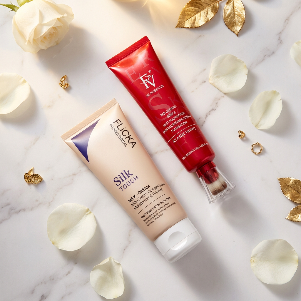 Combo Deal: Flikka Silk Touch + FV Forever Foundation
