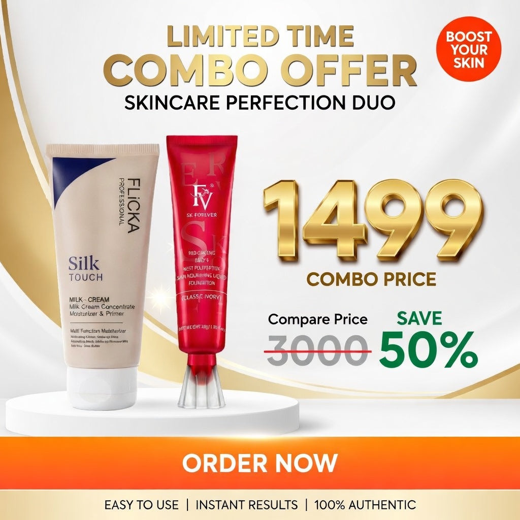 Combo Deal: Flikka Silk Touch + FV Forever Foundation