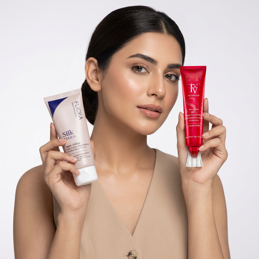 Combo Deal: Flikka Silk Touch + FV Forever Foundation