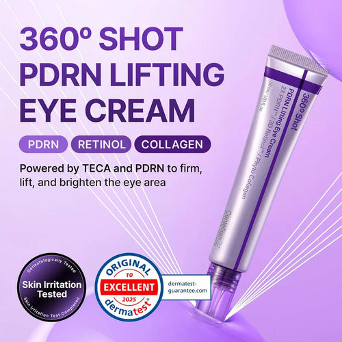 360° Shot PDRN Lifting Eye Cream | Retinol & Collagen | Anti Aging Eye Cream | single