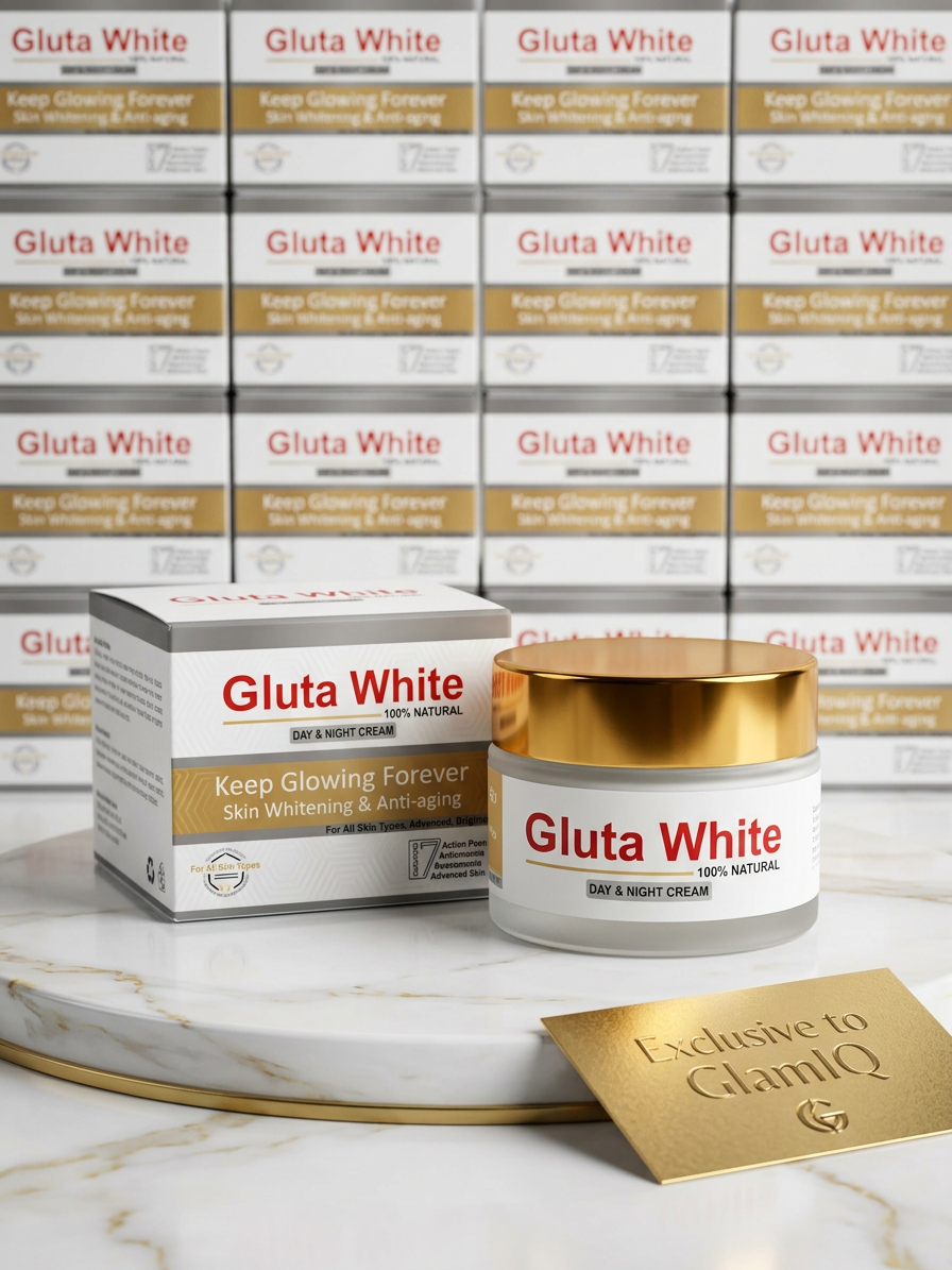Gluta White Cream for Face Whitening & Brightening