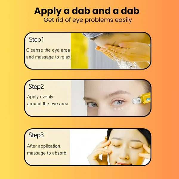 Buy One Get One Free VC Anti Wrinkle Serum with Lutein - Eye Roller Essence Oil