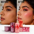 HUDAMOJI 3 Blush gel | Long-Lasting Natural Glow | 3 Shades